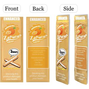 Envoltorios de Cáñamo Zapwrap 108mm Mandarin Mist, 3 Envoltorios por Paquete, Naturales, Sin Tabaco, para Accesorios, Rectangulares Extra Grandes - Product Image 5
