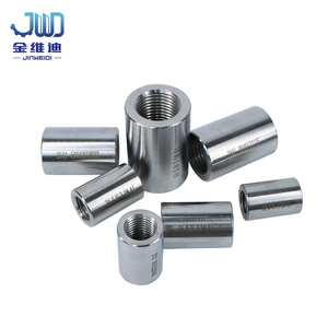 Coupleur de barres d'armature en acier au carbone durable de 16 à 40 mm, 12 à 40 mm pour le renforcement du béton dans la construction de villas et les viaducs ferroviaires - Product Image 1