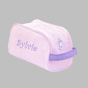 กระเป๋าเครื่องสำอางพกพาได้ทันสมัยกระเป๋าเครื่องสำอางผ้าฝ้ายพิมพ์ลายดอกไม้กระเป๋าล้างเครื่องสำอางสำหรับผู้หญิงเดินทางกลางแจ้งชายหาด - Product Image 6