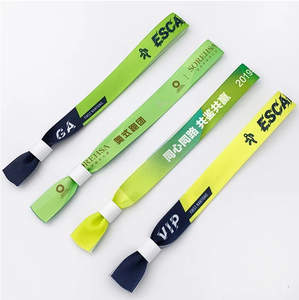 Bán Buôn Biểu Tượng Tùy Chỉnh Hải Lý Phong Cách Dệt Vải Vải Dây Đeo Cổ Tay Truyền Nhiệt In Có Thể Điều Chỉnh Kích Thước Đảng Vòng Đeo Tay Cho - Product Image 5