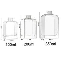 Bouteille diffuseur à roseaux en verre givré rose mat de luxe vide de 100 ml, 120 ml, 3,4 oz, 4 oz avec bouchon et bâtonnets diffuseurs, coffret cadeau