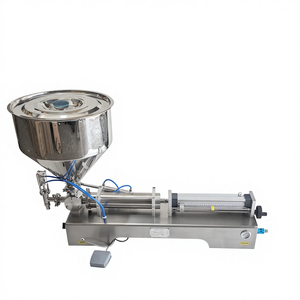 Horizontal Pneumatic Automatic Quantitative Filling Machine for Beverage Liquor Sauce <b>Honey</b> Cosmetic Paste - Product Image 3