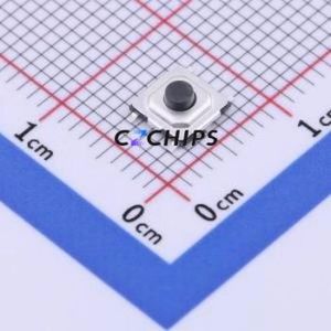 TP10321620 Tactile Switch SMD,5.2x5.2mm Switch Rectangle Button 1.6N Vertical Mount 5.2mm - Product Image 1