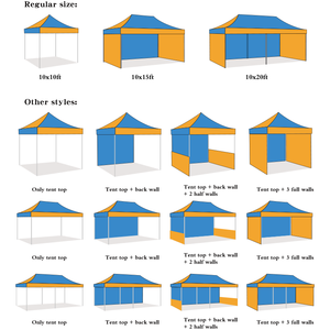 Tienda <span class=keywords><strong>de</strong></span> campaña industrial comercial 3x6, pabellón <span class=keywords><strong>de</strong></span> acero personalizado con pared lateral para fiestas <span class=keywords><strong>de</strong></span> hoteles, ferias comerciales <span class=keywords><strong>de</strong></span> mercado europeo, comercio <span class=keywords><strong>de</strong></span> fábrica - Product Image 3
