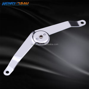 Charnières de bras de Support chromés en acier, 20 pièces, tendance pour mallette de maintien à rabat, Support d'angle d'ouverture pour couvercle de levage - Product Image 1