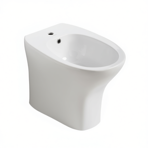 Bidé de pared Evolution Series, 57 cm de largo, 39 cm de ancho, 47 cm de alto, con dispensador de agua. - Product Image 2