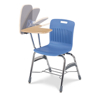 Chaises en plastique pour l'école, fauteuil en plastique, chaise de formation pour le personnel scolaire, chaises de centre de formation
