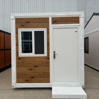 Conteneur de bureau mobile 3 chambres en Chine, 20 pieds, 40 pieds, mini-maison pliable préfabriquée