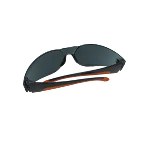 カスタムPCレンズ保護プラスチック黒眼鏡安全メガネサングラス