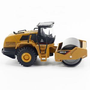 SJY-1815 1:60 Die-cast Engineering Construction <b>Cars</b> <b>Model</b> Die Cast <b>Toys</b> Mini Diecasting Roadroller Diecast Road Roller Trucks - Product Image 3