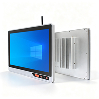 Moniteur tactile tout-en-un Windows I3 I5 I7 IoT, boîtier en aluminium, utilisation industrielle, écran intégré, installation IPC