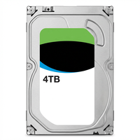 Disque dur interne pour enregistrement vidéo 4 To ST4000VX015 3,5 pouces SATA 6 Gb/s 5400 tr/min 256 Mo de cache HDD pour NVR DVR