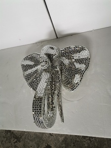 Decoración del Hogar Hecha a Medida, Arte Mural 3D, <span class=keywords><strong>Estatua</strong></span> de Elefante, Mosaico, <span class=keywords><strong>Estatua</strong></span> de Elefante Disco - Product Image 2