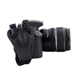 Correa de Muñeca Profesional Estilo Utilitario para Cámara, Cuero PU de 3.8cm de Ancho con Hebilla de Liberación Rápida y Tornillo de Montaje - Product Image 4