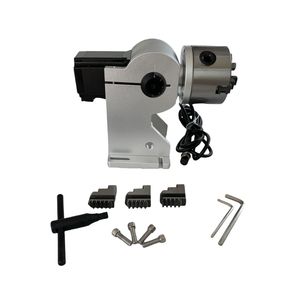 Tête de division à 3 mors pour axe rotatif de routeur CNC, machine de marquage laser pour machine de gravure laser CNC - Product Image 1