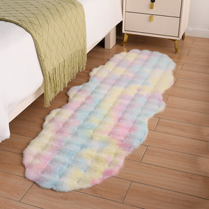 <span class=keywords><strong>Tapis</strong></span> en tissu chenille à poils ras, géométrique, moderne, moelleux et abordable pour salon et table basse - Product Image 1