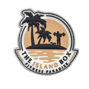 Primary Vendor Tailor Crafted 3D Soft Rubber Polyvinyl Chloride <b>Sew</b>-<b>On</b> Precision Cut Flower Uniform Tag PVC <b>Patch</b> - Product Image 1