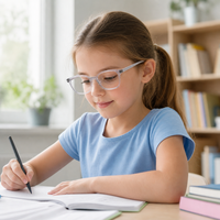 Montures de lunettes de vue en silicone pour enfants, montures optiques