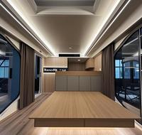Maison capsule spatiale moderne Villa préfabriquée Pod |   Cabine de glamping de luxe, maison modulaire, appartement, hôtel, utilisation en station balnéaire |   Vente en gros d'usine