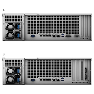 RackStation RS4021xs+ เซิร์ฟเวอร์ NAS แบบ 16 ช่องใส่ฮาร์ดดิสก์ พร้อมหน่วยความจำ 64GB พอร์ต LAN 10GbE จำนวน 2 พอร์ต รุ่น RS4021XS - Product Image 2