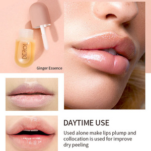 <span class=keywords><strong>DEROL</strong></span> - Juego de 2 Brillos Labiales Hidratantes y Humectantes, Aceite Nutritivo para Labios con Efecto Voluminizador, para Día y Noche - Product Image 2