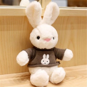 Lindo conejito de peluche de juguete para niñas diseño Super suave felpa PP algodón relleno alivio del estrés regalo - Product Image 1