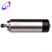 Moteur de broche MTC rond refroidi par air de 1,5 kW avec pince ER11, idéal pour les routeurs CNC, les machines de gravure JGF-F65C-1.5