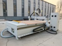 Machine de gravure CNC 1300x2500 pour le bois/la pierre, usage domestique, Artcam/Type3, commande DSP, haute rigidité, 3 axes, 220V/380V