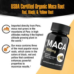 <span class=keywords><strong>Maca</strong></span> Man kapsul daya Herbal organik suplemen nutrisi meningkatkan kekuatan otot energi dan kesehatan seksual 60 buah Kapsul - Product Image 2