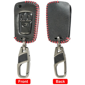208 301 <span class=keywords><strong>308</strong></span> 3008 508 C3 C6 OLIVER Télécommande en Cuir PU 2 3 4 Boutons Porte-clés Housse de <span class=keywords><strong>Protection</strong></span> - Product Image 3