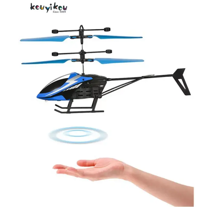 Kouikou juguetes montesori hélicoptère rc grand avion télécommandé hélicoptère rc avion entraîneur pour enfants jouet en plein air