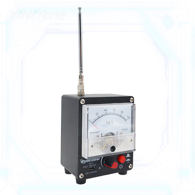 Surecom SS11 High Sensitivity Field Strength Power Tester 100KHz-3000MHz RSSI Meter HAM Radio Accessory Antenna Telecom Parts