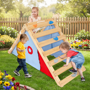 Climbing Triangle Triangle <strong>Kids</strong> Climber Set Children <strong>Outdoor</strong> Playroom <strong>Furniture</strong> - Product Image 6