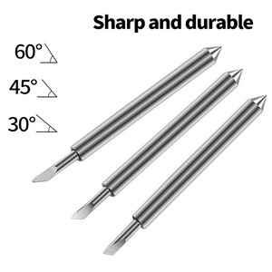 Độ chính xác cao Roland cắt <span class=keywords><strong>plotter</strong></span> Blade 30 45 60 độ bê tông Carbide chữ dao Vinyl <span class=keywords><strong>Cutter</strong></span> Roland <span class=keywords><strong>plotter</strong></span> Blade - Product Image 4