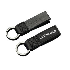 Llavero de coche personalizado popular 2026, llavero de metal de lujo con anillo de cuero PU, llaveros con diseño de impresión de logotipo personalizado - Product Image 6