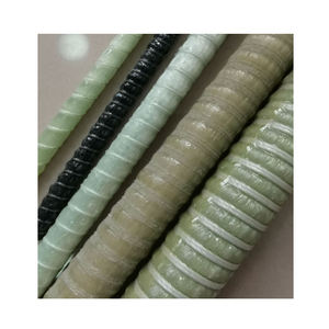 Barra de refuerzo de fibra de vidrio sólido para construcción Pultruded GFRP Rebar con servicio de procesamiento de flexión - Product Image 2