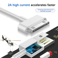 Cable de Datos Micro USB a 30 Pines para Teléfono 4 4s, para iPad, para Pod 2 3, Cable de Carga Rápida para Teléfono