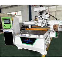 Router CNC para Madera Jinan Mosencnc 1325 9Kw ATC+Saw, Controlador Syntec LNC, Alta Velocidad y Eficiencia en Grabado, Corte y Fresado de Madera y Metal