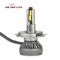 Ampoule de phare de voiture universelle H4 LED 6000K 50W Lumière blanche brillante
