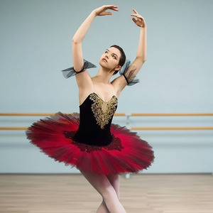 Abito Tutu da Ballerina professionale per bambini <span class=keywords><strong>e</strong></span> adulti per abbigliamento da Performance per danza <span class=keywords><strong>e</strong></span> Costume da bambina - Product Image 2