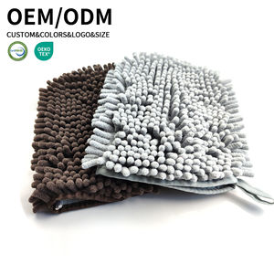 Guantes <span class=keywords><strong>de</strong></span> Microfibra <span class=keywords><strong>de</strong></span> Chenilla para Limpieza <span class=keywords><strong>de</strong></span> Mascotas, Guantes <span class=keywords><strong>de</strong></span> Baño para Perros con Bordado <span class=keywords><strong>de</strong></span> Garras, para Tiendas <span class=keywords><strong>de</strong></span> Mascotas - Product Image 2