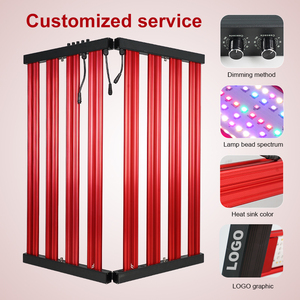 Barre de culture LED 1000W spectre complet Samsung LM301H haute PPFD pour agriculture verticale intérieure, serres, légumes fruitiers, tomates - Product Image 5