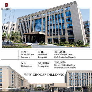 Grosir harga murah kualitas tinggi peralatan sanitasi mewah katrij keramik abu-abu katup sudut tembaga kuningan padat untuk kamar mandi - Product Image 6