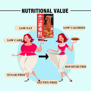 258g hot pot végétarien <span class=keywords><strong>tripes</strong></span> haute satiété halal désintoxication beauté nutrition perte de poids épicé Konjac <span class=keywords><strong>tripes</strong></span> - Product Image 4