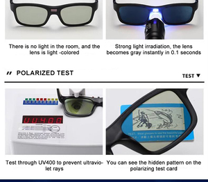 Polarized <b>Sunglasses</b> for <b>Men</b> Photochromic <b>Sunglasses</b> for Women Unisex Outdoor Sports Driving <b>Sunglasses</b> - Product Image 2
