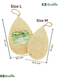 ผู้ผลิตใยบวบเวียดนาม ฟองน้ำล้างจาน ใช้งานสะดวก ทำความสะอาดคราบไขมันและคราบสกปรกโดยไม่ทำให้เกิดรอยขีดข่วน MOQ ต่ำ - Product Image 5