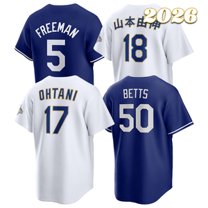 Camiseta de Béisbol 2026 para Hombre, Cosida, Shohei Ohtani, Freddie Freeman, Enrique Hernández, Kyle Tucker, Mookie Betts, Tallas <span class=keywords><strong>S</strong></span>-3XL, Envío Rápido - Product Image 1