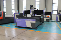 Mesin Perkakas CNC Otomatis untuk Pengolahan Kayu, Peralatan Periklanan untuk Panel Komposit MDF, Kayu Keras, Akrilik, Aluminium, dan Plastik