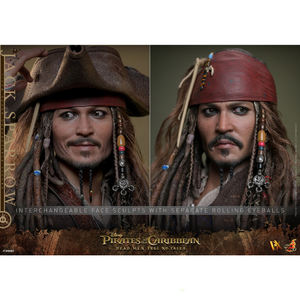 Nouveau Stock Hottoys DX37 DX38 <span class=keywords><strong>Jack</strong></span> Sparrow 1/<span class=keywords><strong>6</strong></span> Échelle 30cm PVC Animation Action Figure Jouet Cadeau Modèle Collection Inspiré Pirates - Product Image 6