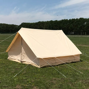 Tienda <span class=keywords><strong>de</strong></span> Campaña Familiar <span class=keywords><strong>Tipo</strong></span> A <span class=keywords><strong>de</strong></span> Lona <span class=keywords><strong>de</strong></span> Algodón para 4 Personas, Yurta Familiar para Acampar al Aire Libre - Product Image 2